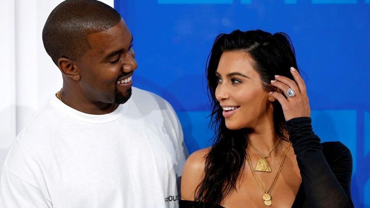 Kim Kardashian Kanye West REUTERS