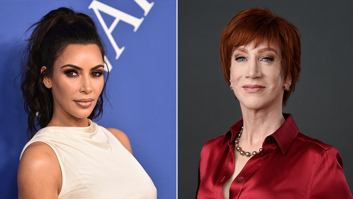 Kim Kardashian and Kathy Griffin