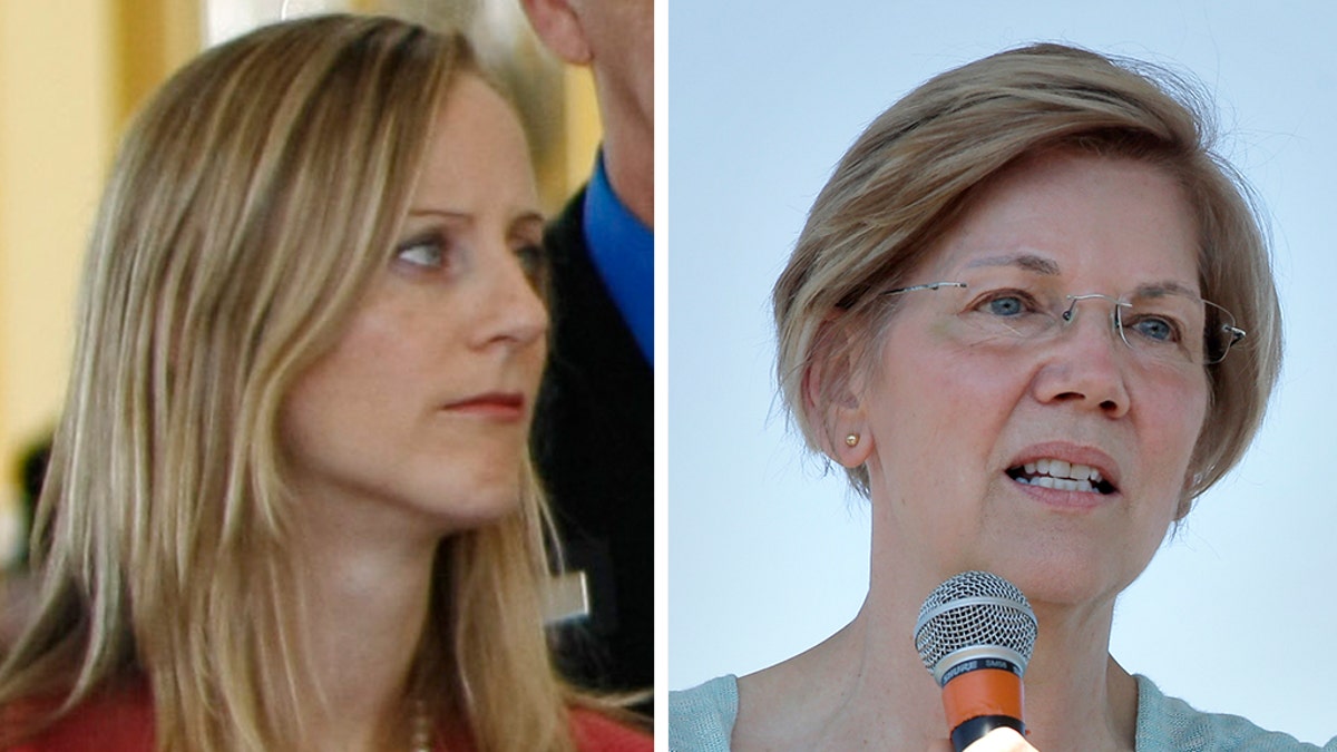 Kathy Kraninger and Elizabeth Warren