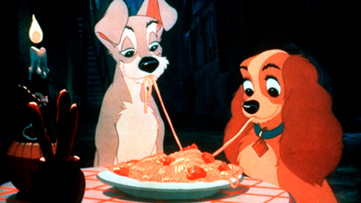 HOUCHRON CAPTION (09/24/1998): The title characters share a romantic meal in