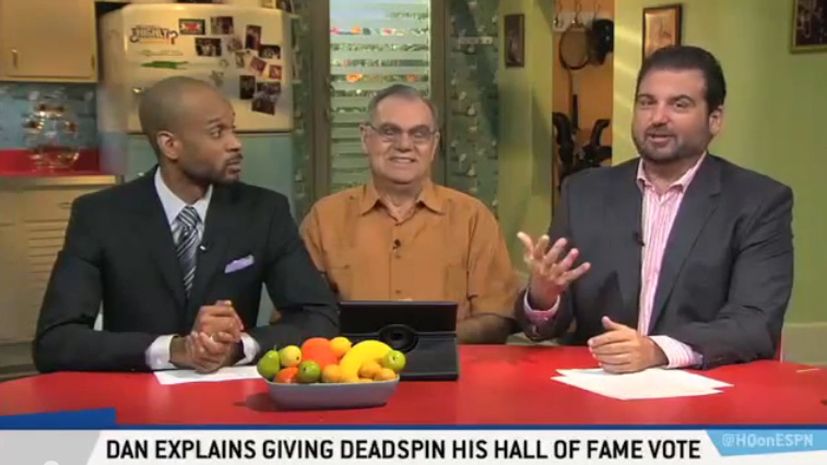 Dan Le Batard (right) on the ESPN2 show 