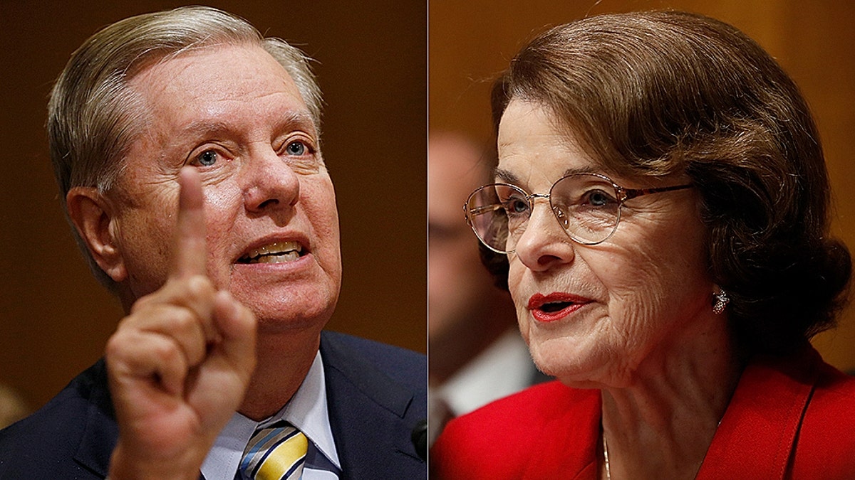 Lindsey Graham Dianne Feinstein