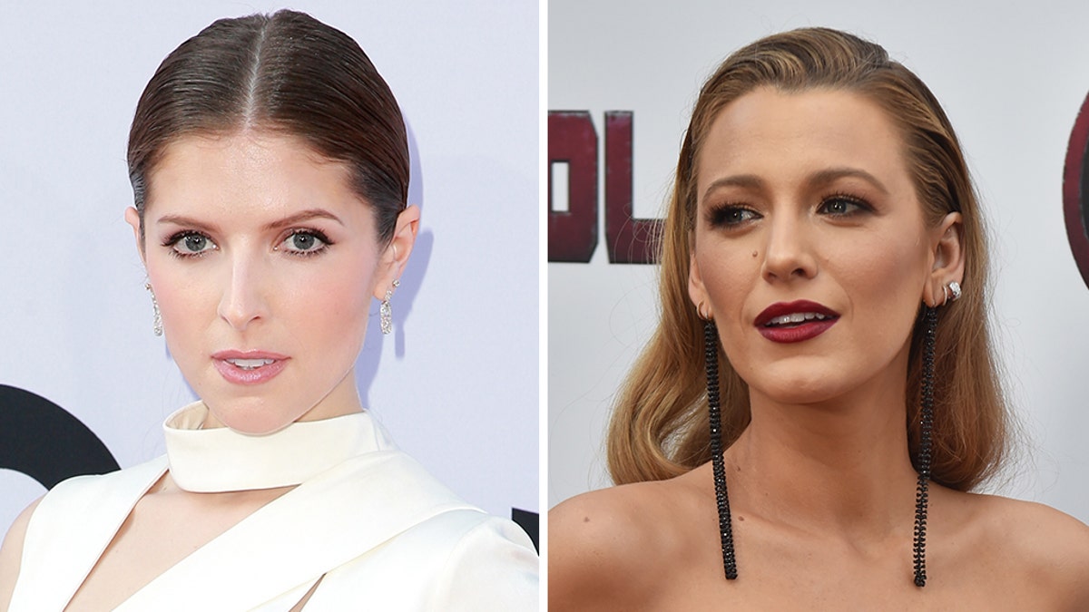 Actresses Blake Lively and Anna Kendrick - Getty Images