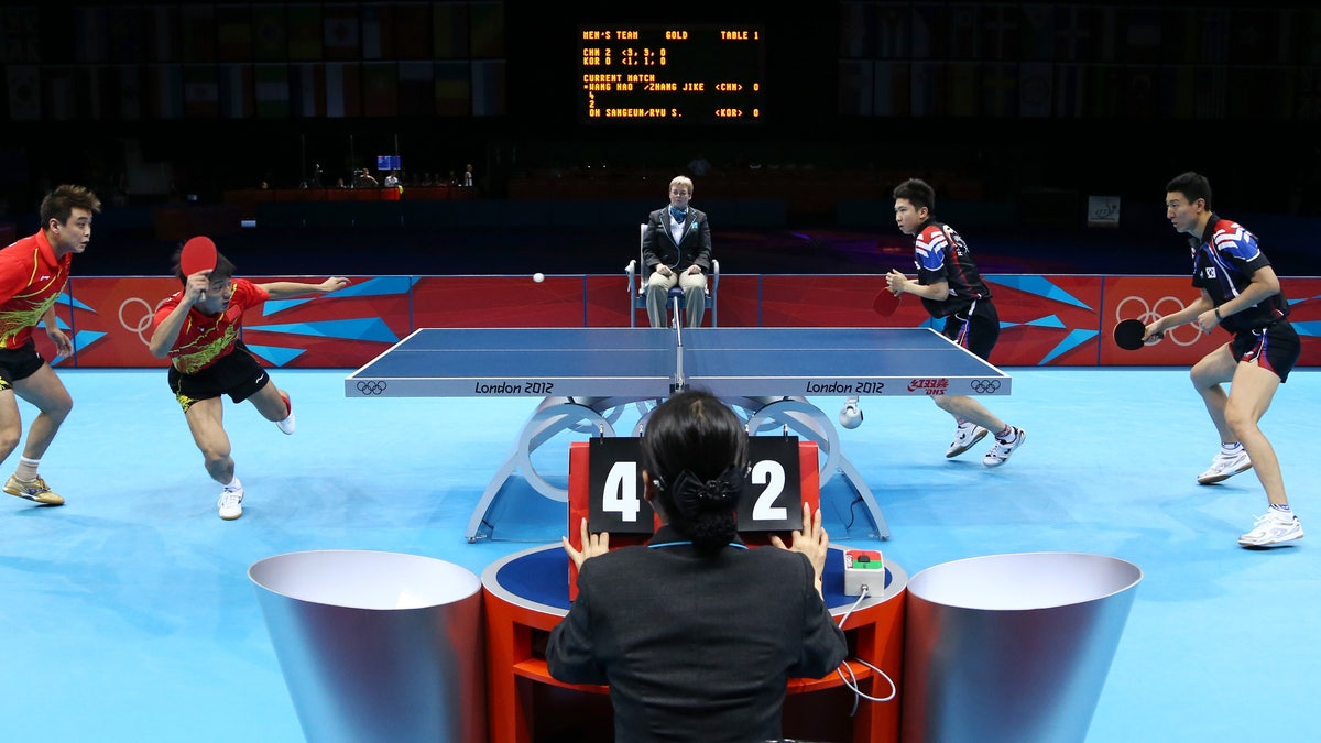 London Olympics Table Tennis Men