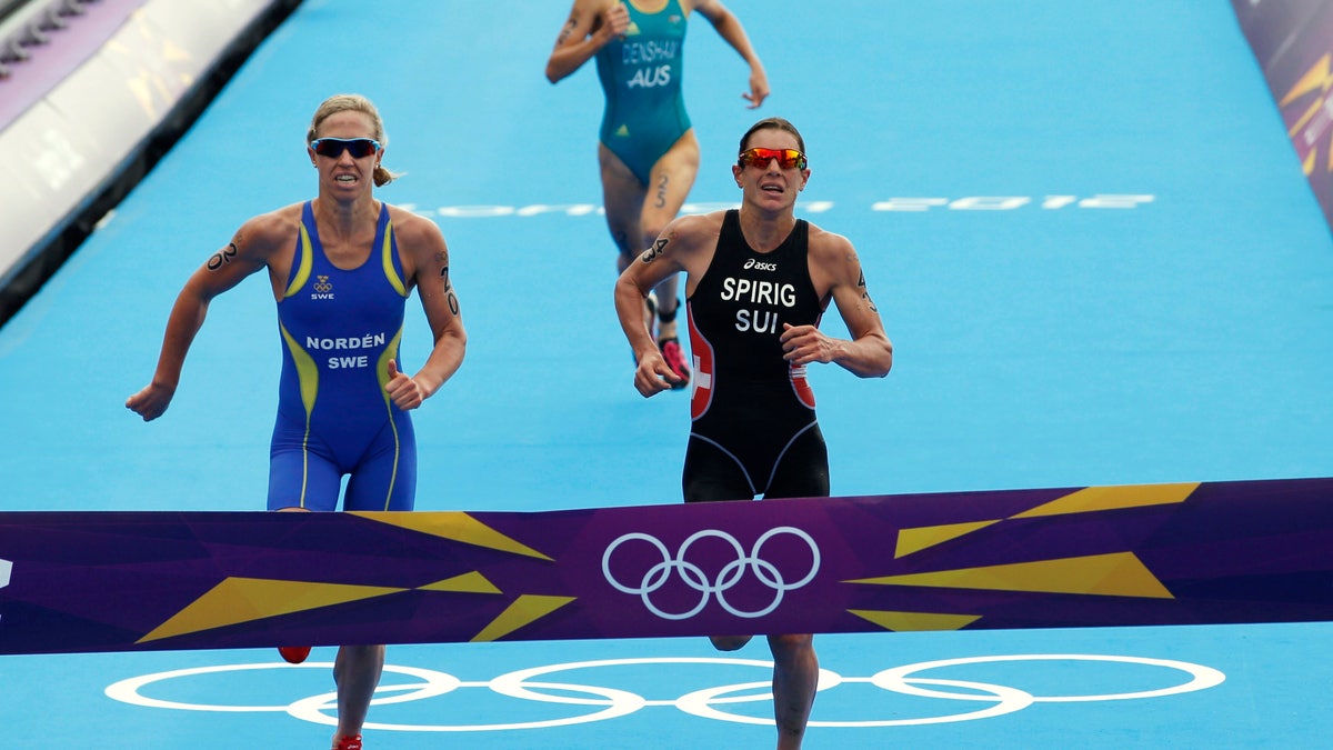 London Olympics Triathlon Women
