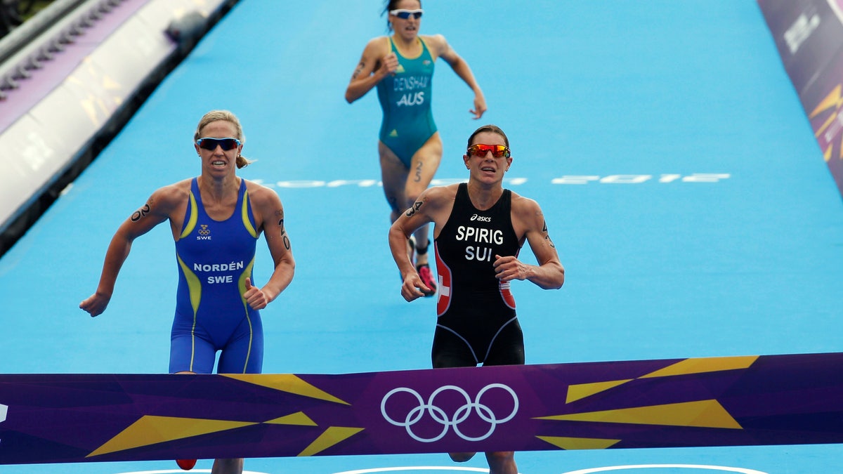 London Olympics Triathlon Women