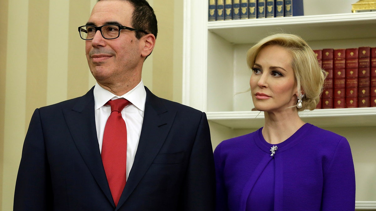 Louise Linton steve mnuchin reuters