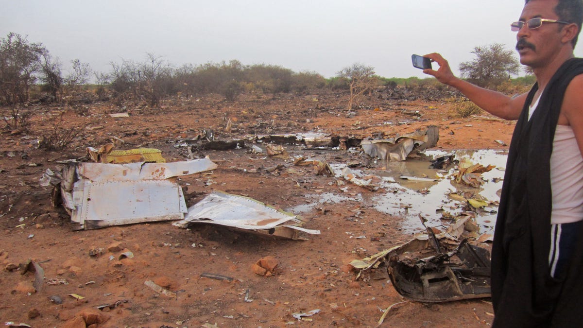 Mali Algeria Plane