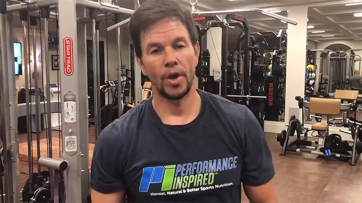 Mark Whalberg at the Gym. FACEBOOK