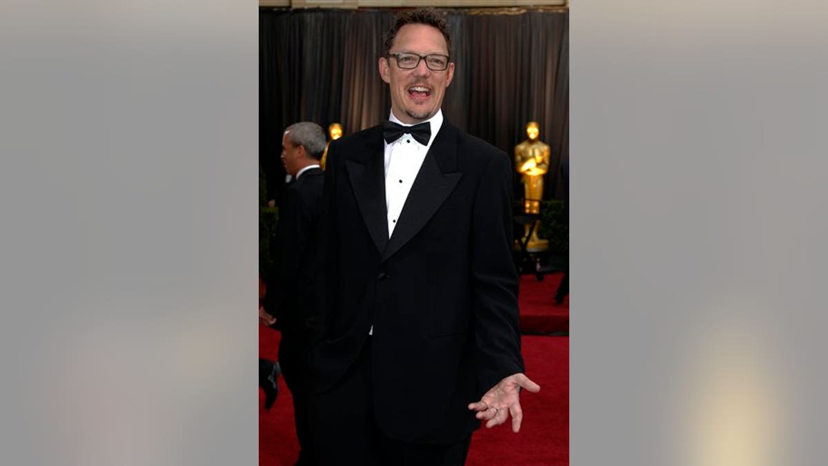 Matthew Lillard arrives before the 84th Academy Awards on Sunday, Feb. 26, 2012, in the Hollywood section of Los Angeles. (AP Photo/Amy Sancetta)