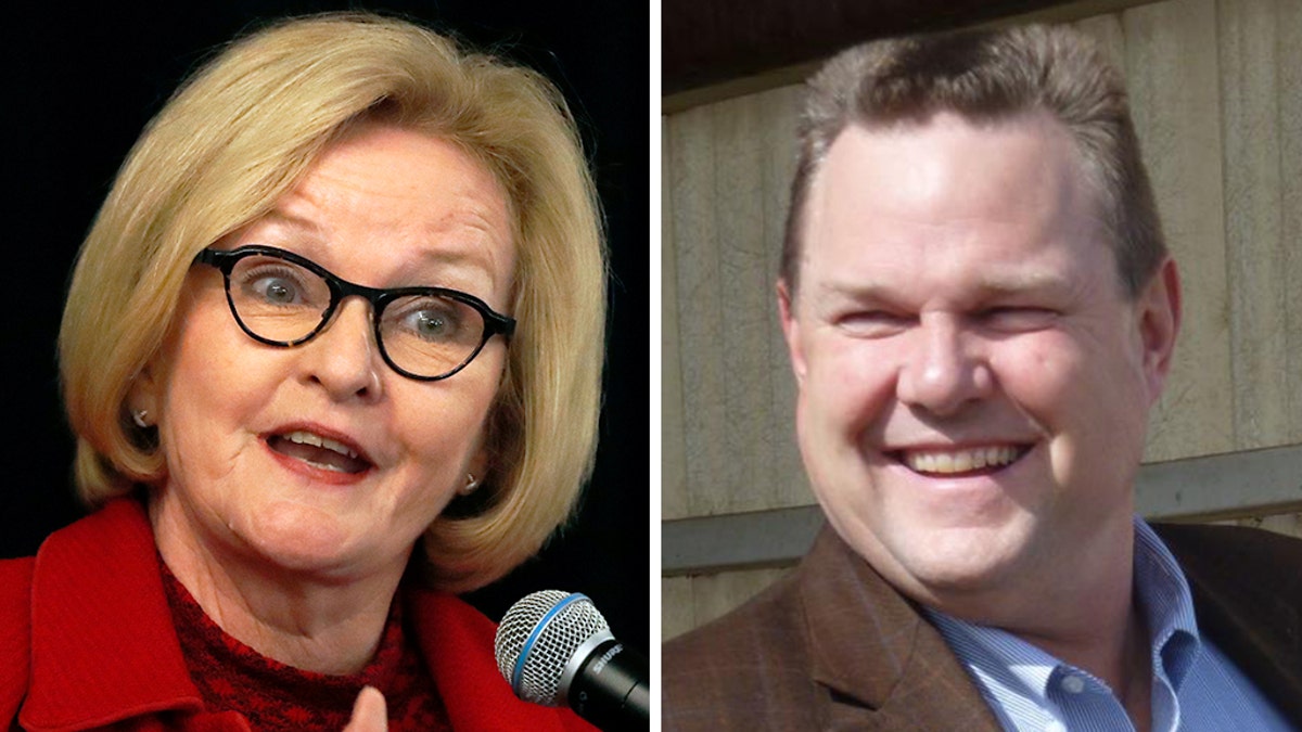 Missouri Sen. Clarie McCaskill and Montana Sen. Jon Tester. Photos AP(McCaskill) and Official FB campaing page (Tester)