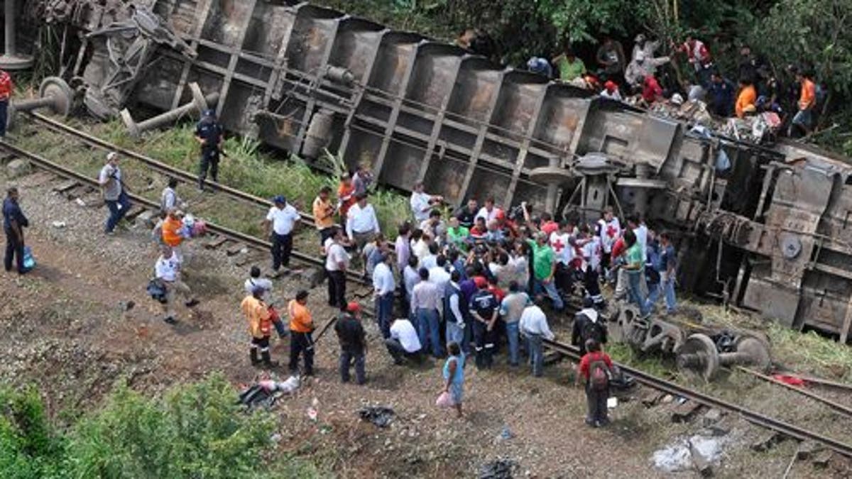 Mexico Migrant Train