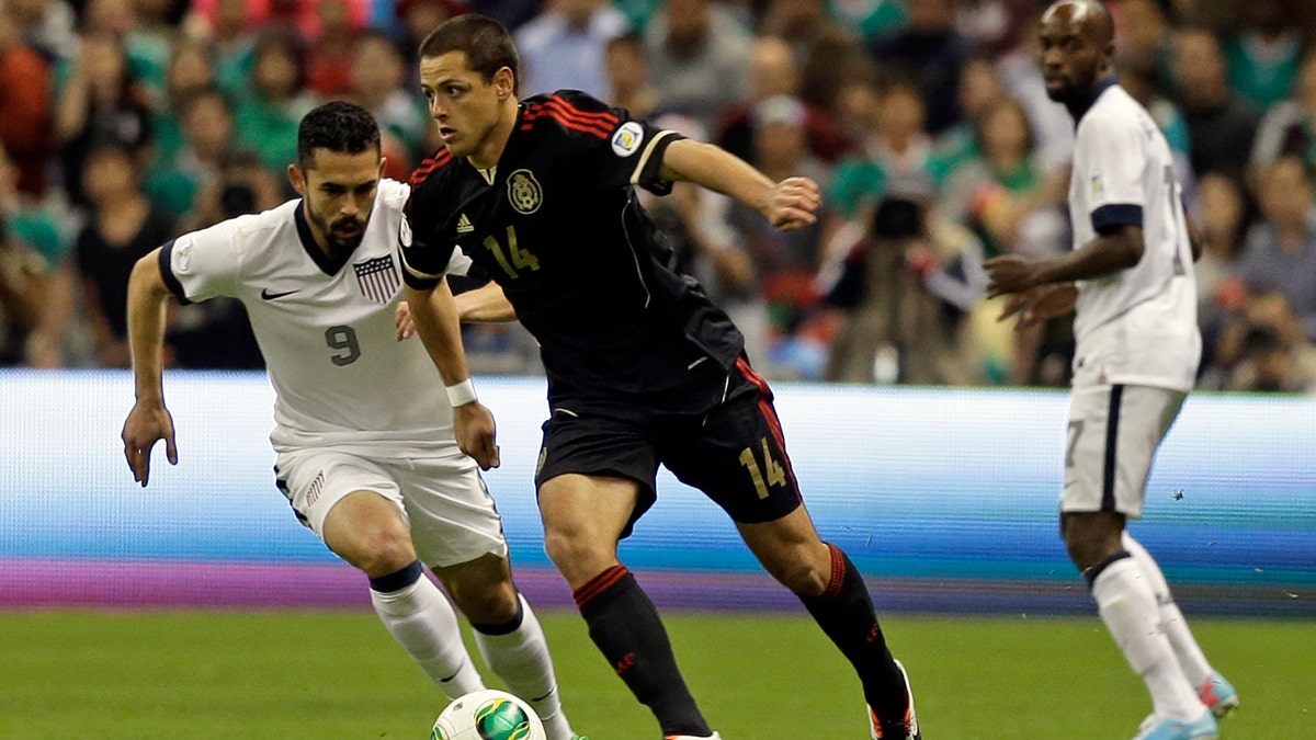 Mexico USA WCup Soccer