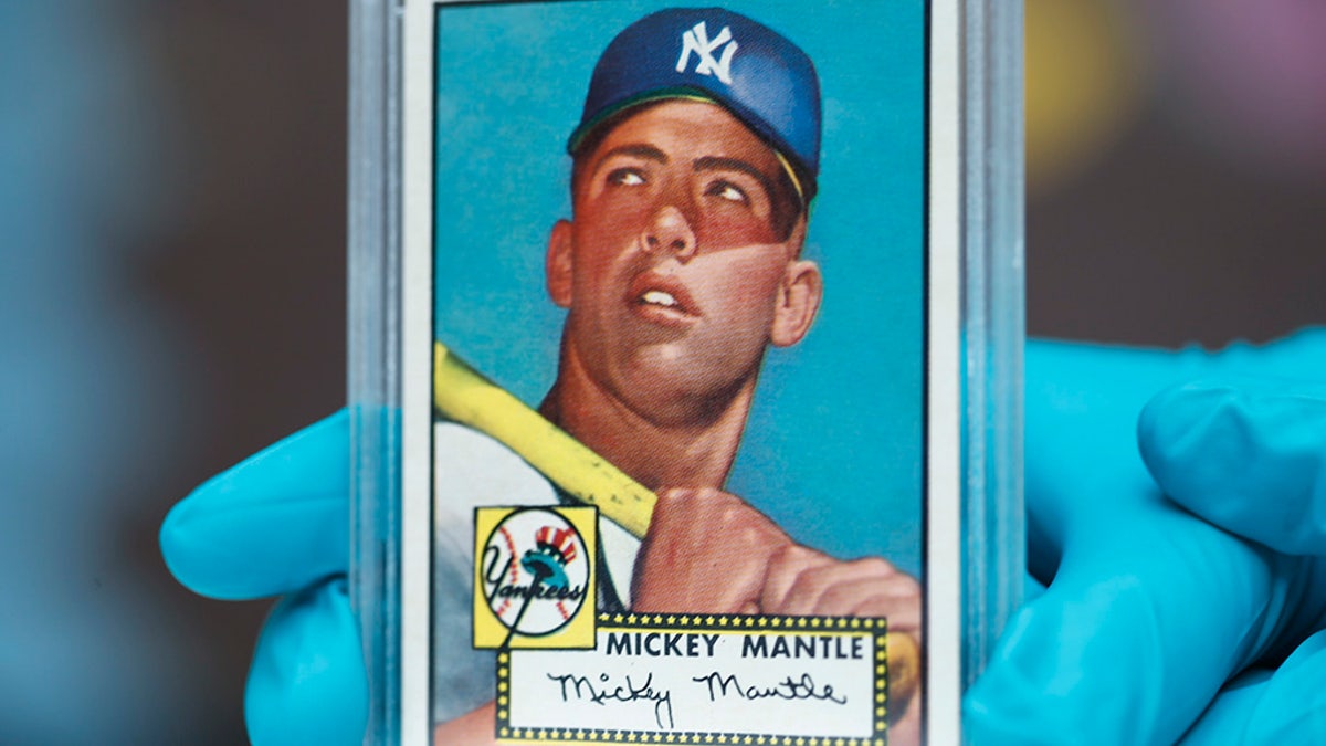 Mickey Mantle Card AP