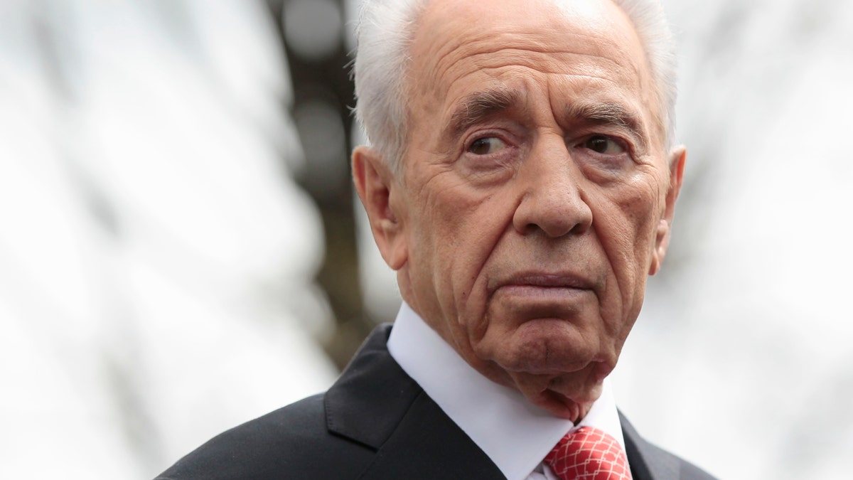 Mideast Israel Prime Minister Peres