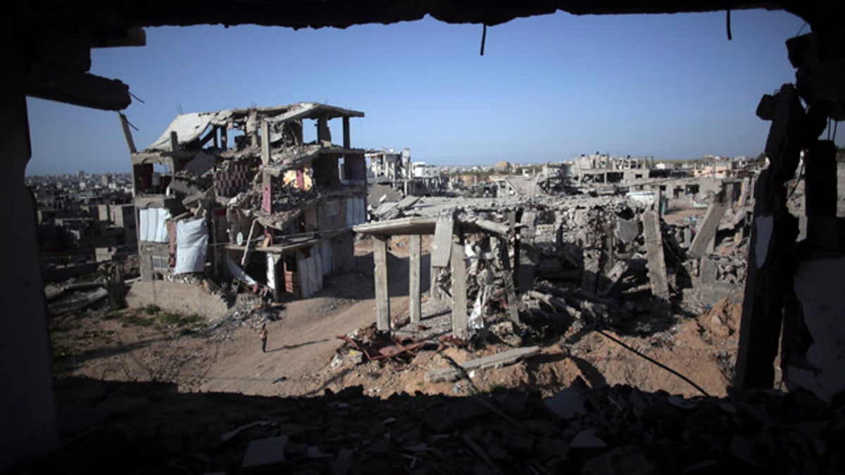 Mideast Palestinians Gaza Reconstruction