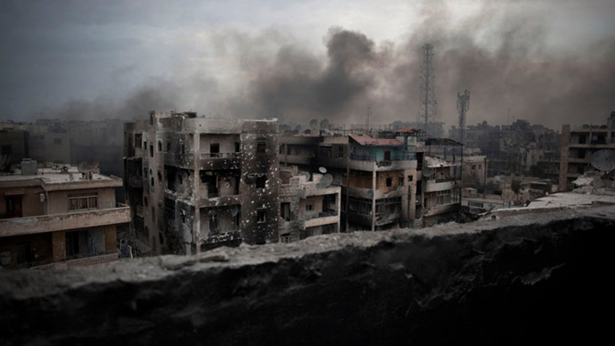 Mideast Syria Aleppo Voices