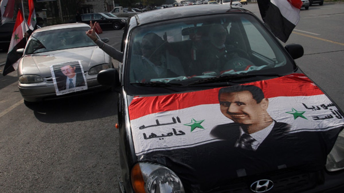 Mideast Syria Flag Debacle