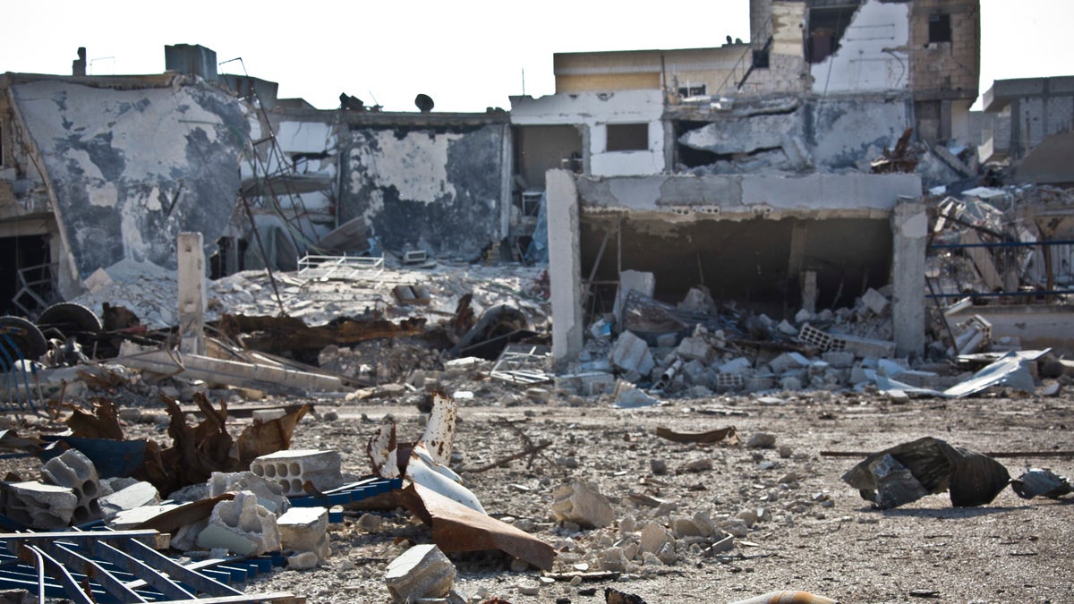 Mideast Syria Inside Kobani