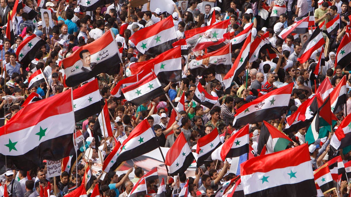 Tens Of Thousands In Syria Stage Pro-Assad Rally | Fox News