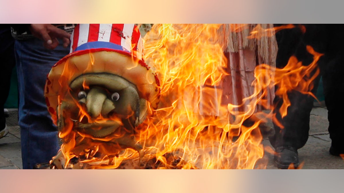 APTOPIX Bolivia NSA Surveillance