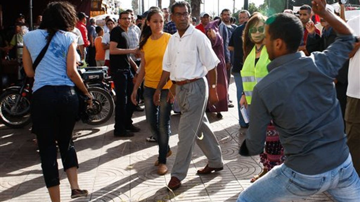 Morocco Protest