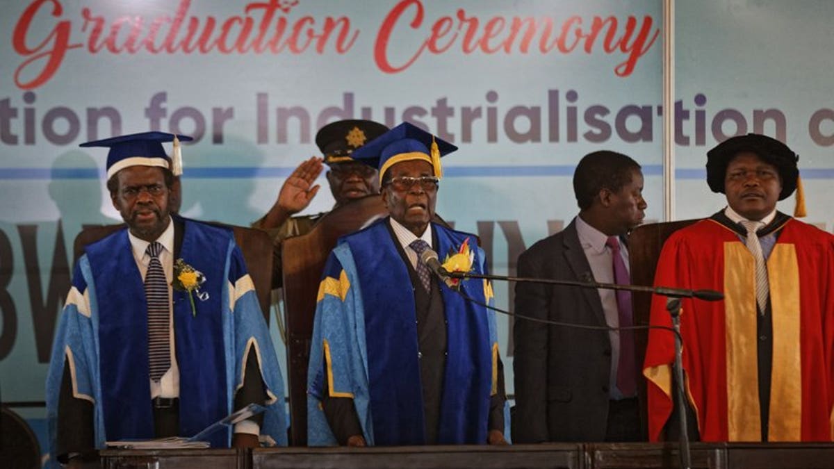 Mugabe graduation ceremony 2 AP