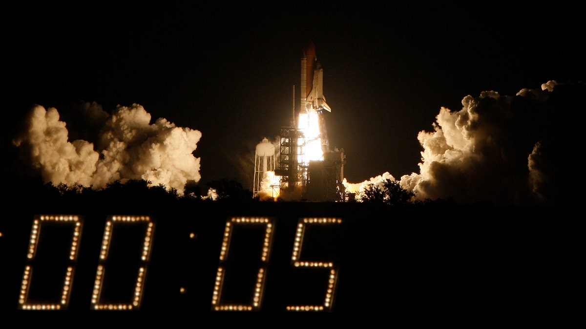 NASA Orion Countdown Clock