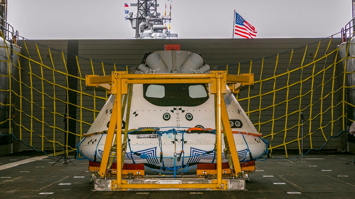 NASA Orion Spacecraft Recovery Test