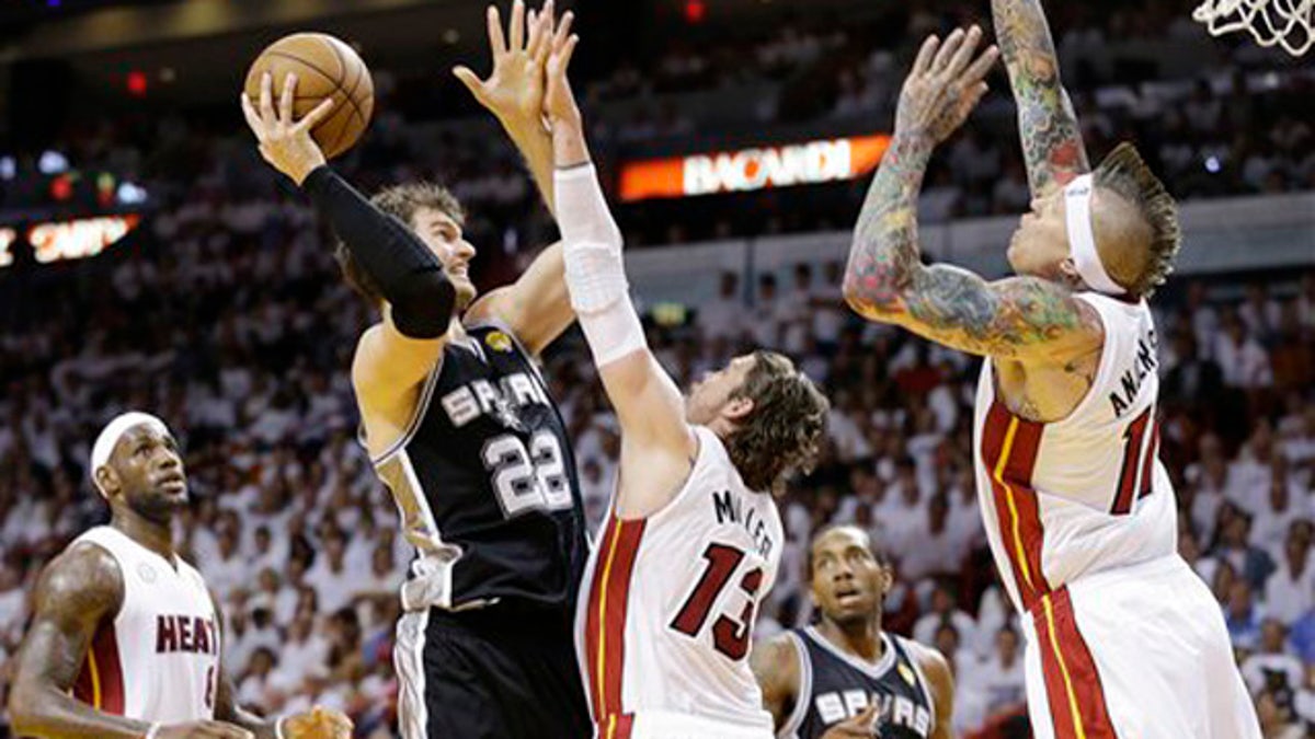 6dc759b8-NBA Finals Spurs Heat Basketball