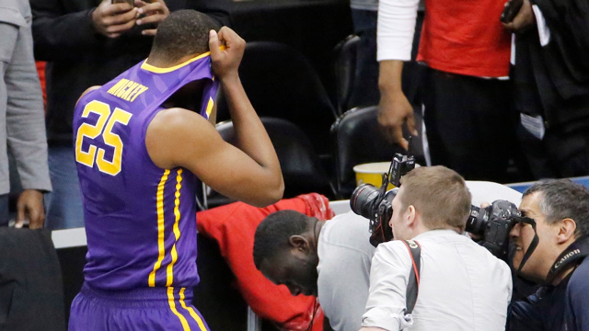 NCAA LSU NC State Basketball