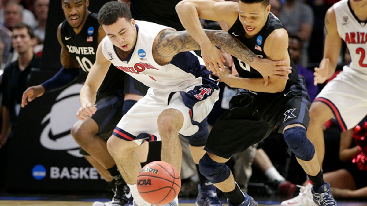 NCAA Xavier Arizona Basketball