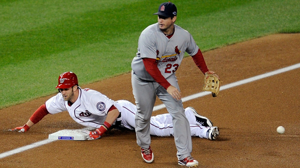 NLDS Cardinals Nationals Baseball