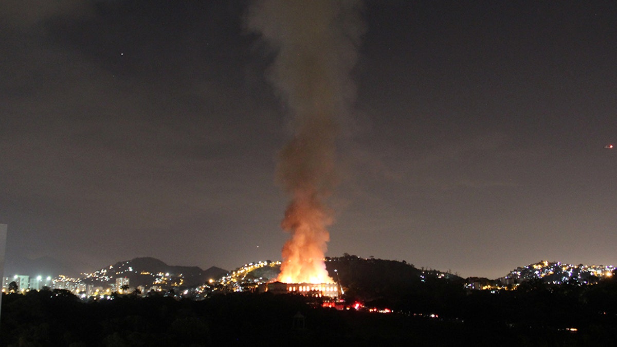 BRAZIL-FIRE/MUSEUM