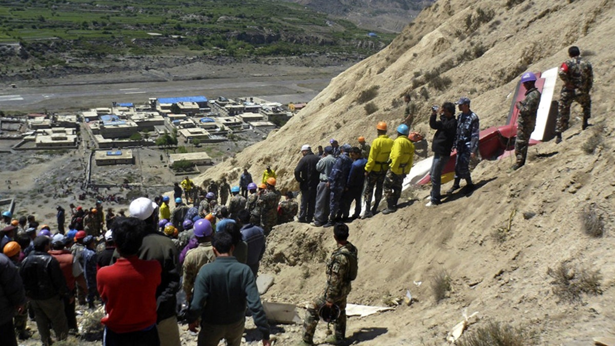 APTOPIX Nepal Plane Crash