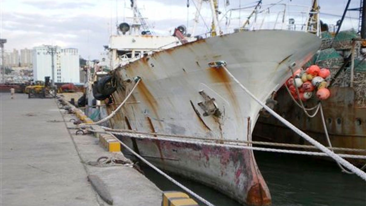 New Zealand Stricken Ship