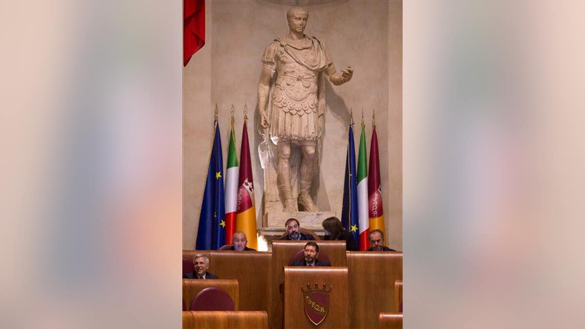 Italy Rome Mayor Mess