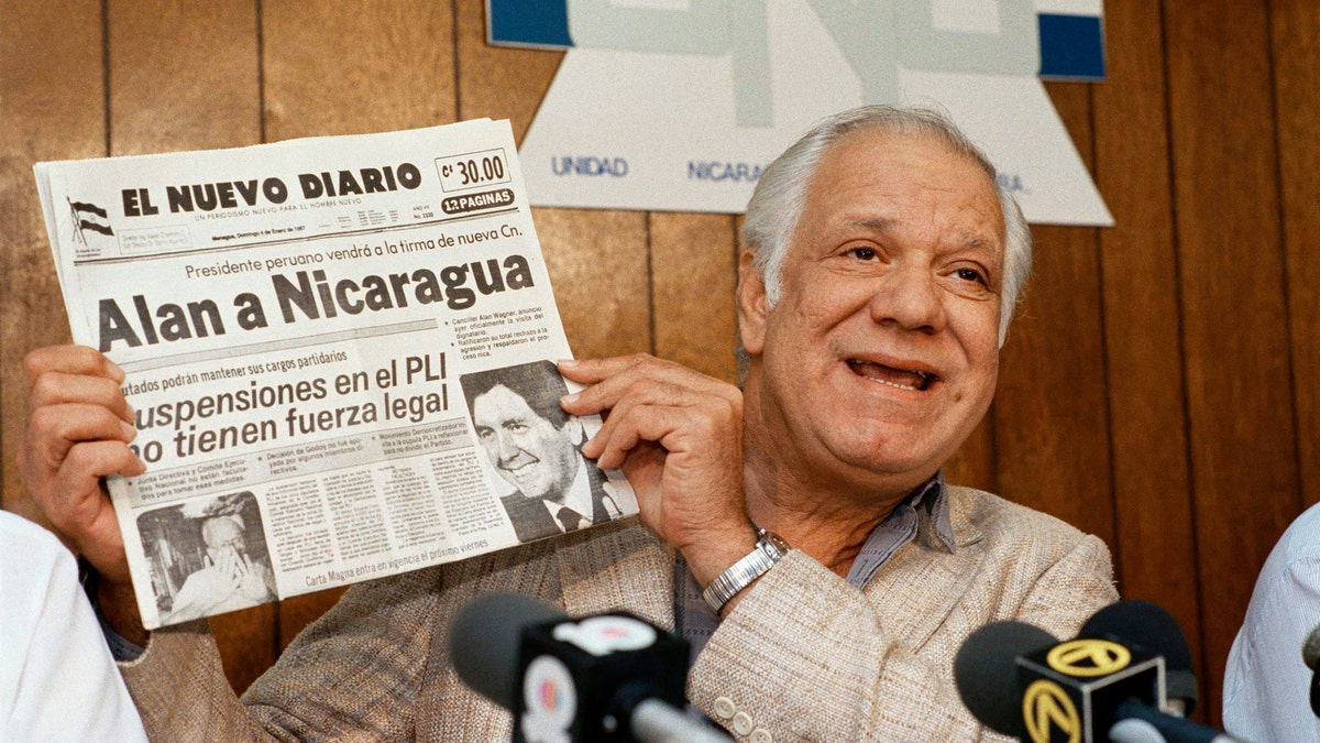 Nicaragua Obit Adolfo Calero