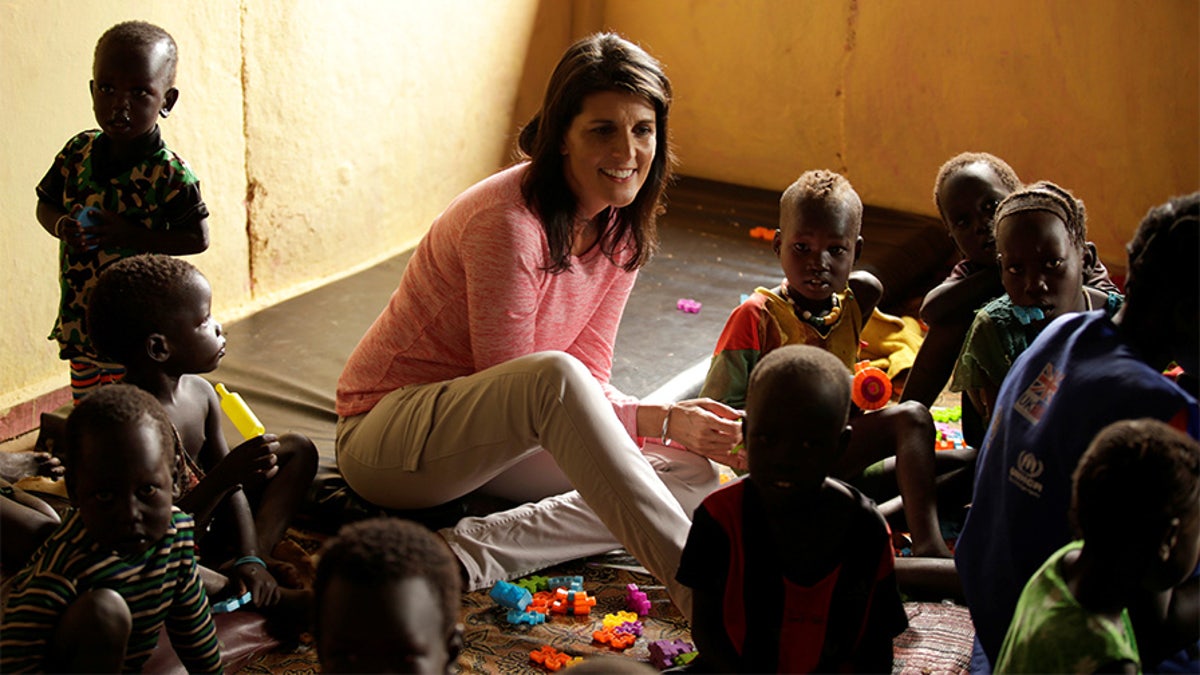 Nikki Haley Ethiopia Refugees