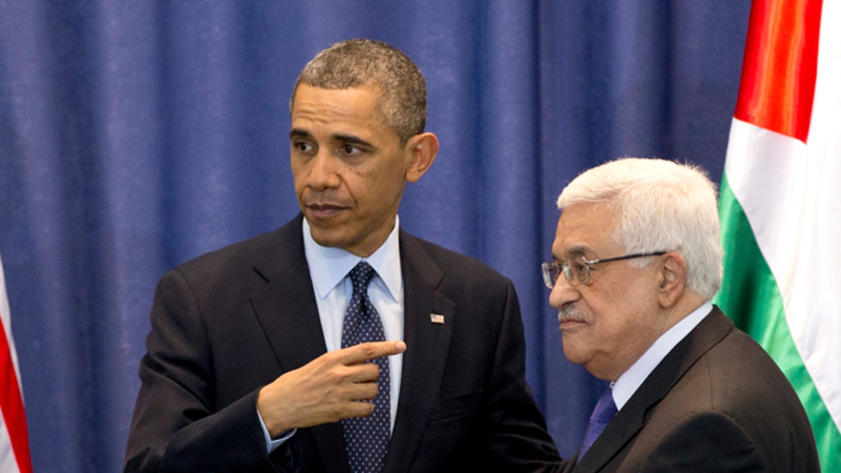 APTOPIX Mideast Israel Palestinians US Obama