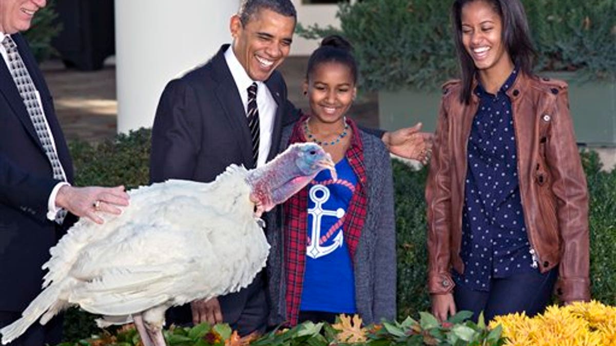 APTOPIX Obama Turkey Pardon