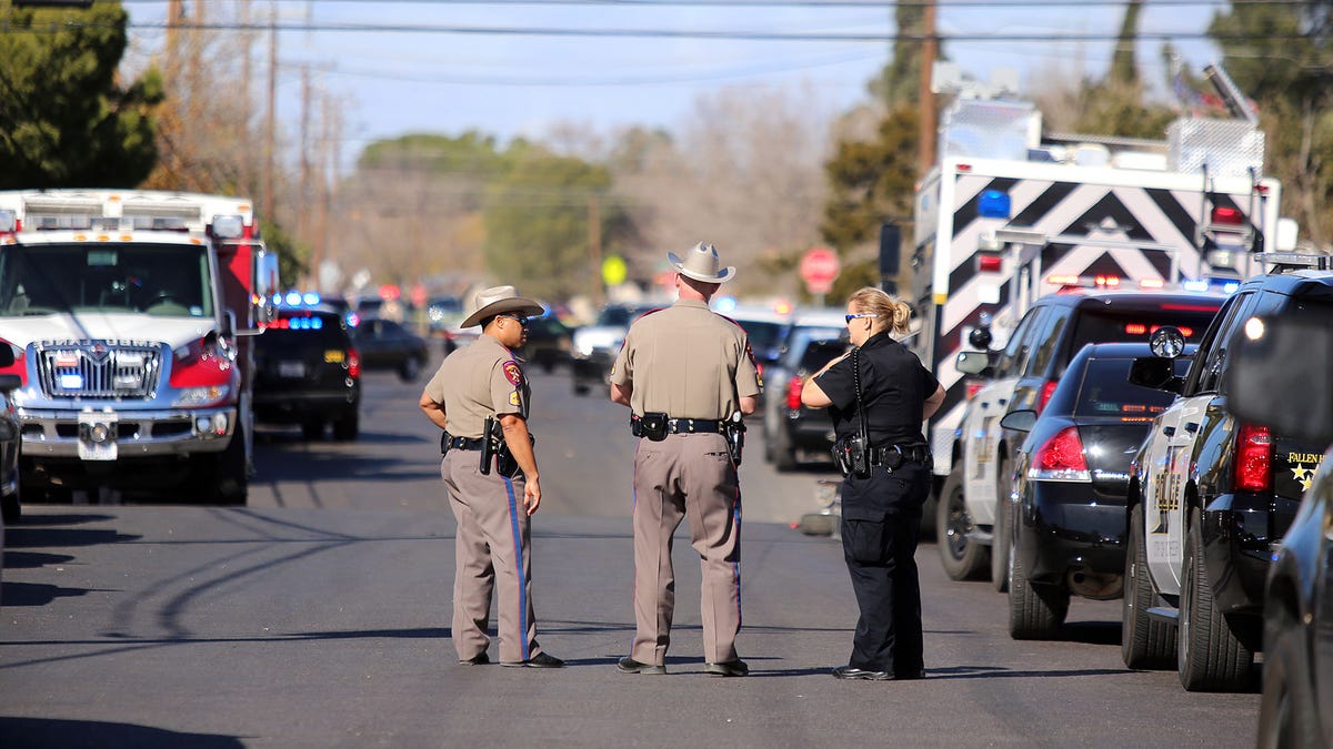 Officers Shot Texas