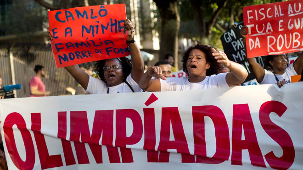 Brazil OLY Rio Political Trumoil