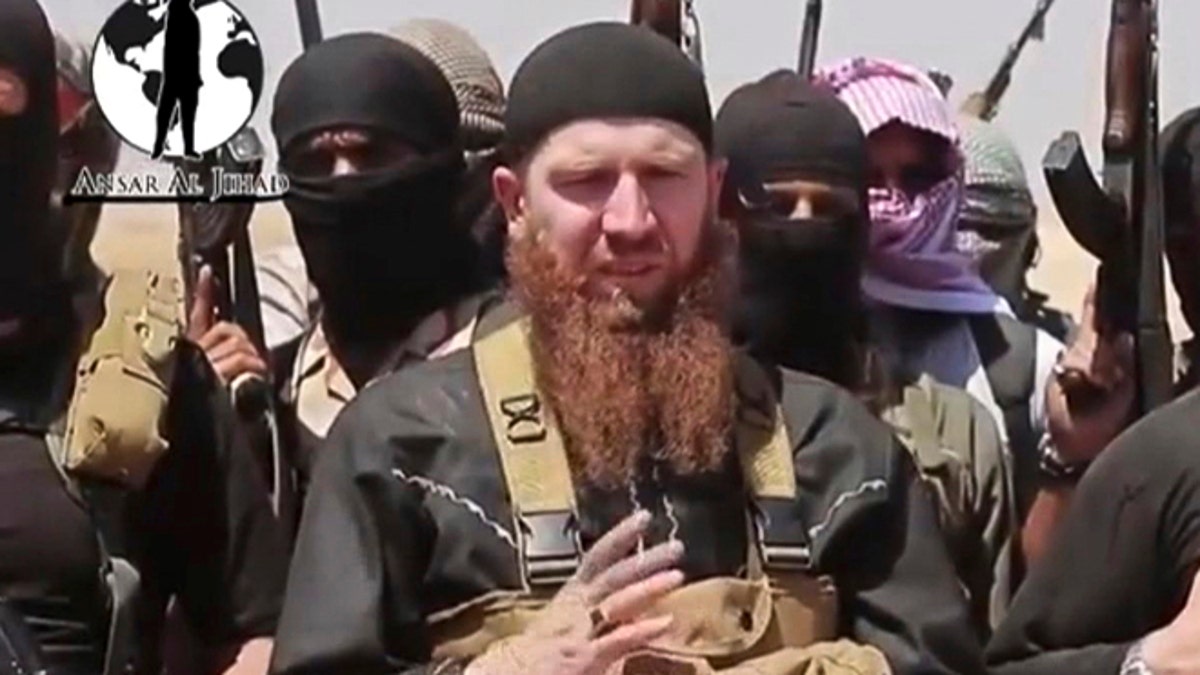 Mideast Syria Jihadi Commander