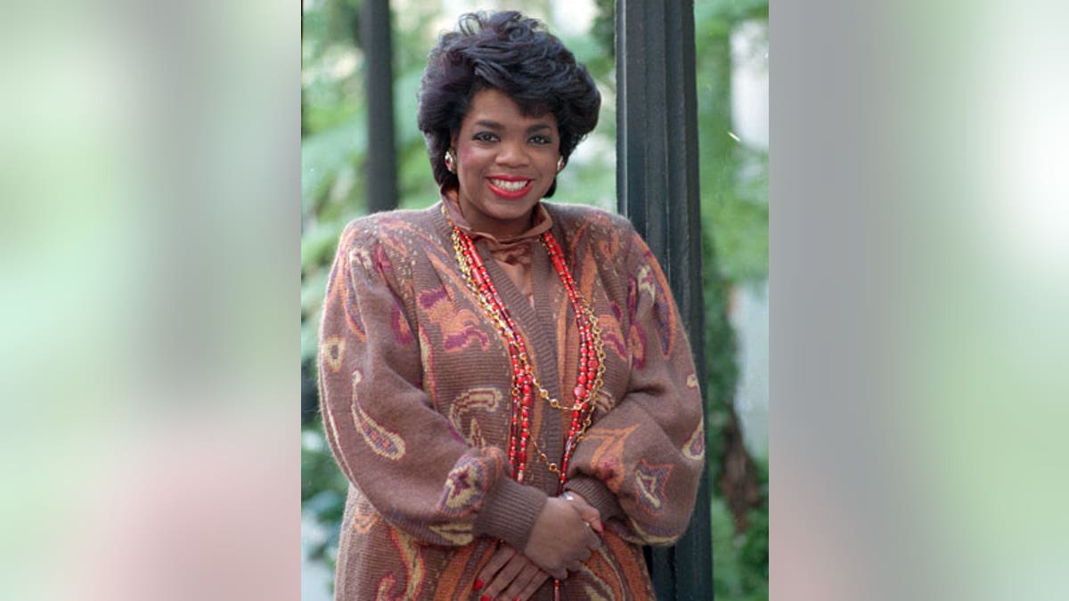 A photo of Oprah Winfrey in 1986