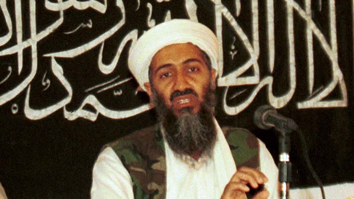 FILE - In this 1998 file photo, Ayman al-Zawahri, left, holds a press conference with Osama bin Laden in Khost, Afghanistan and made available Friday March 19, 2004. A person familiar with developments said Sunday, May 1, 2011 that bin Laden is dead and the U.S. has the body. (AP Photo/Mazhar Ali Khan)