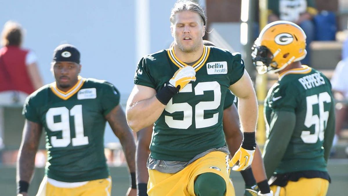 Clay matthews military clearance jersey