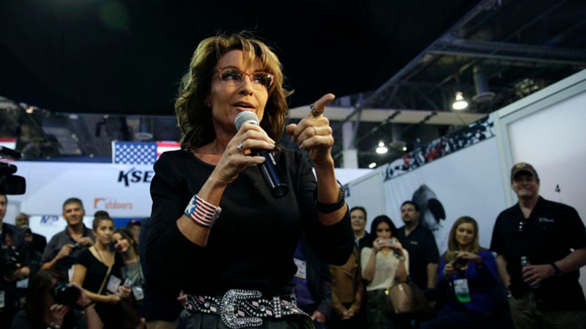 Sarah Palin speaks in Las Vegas
