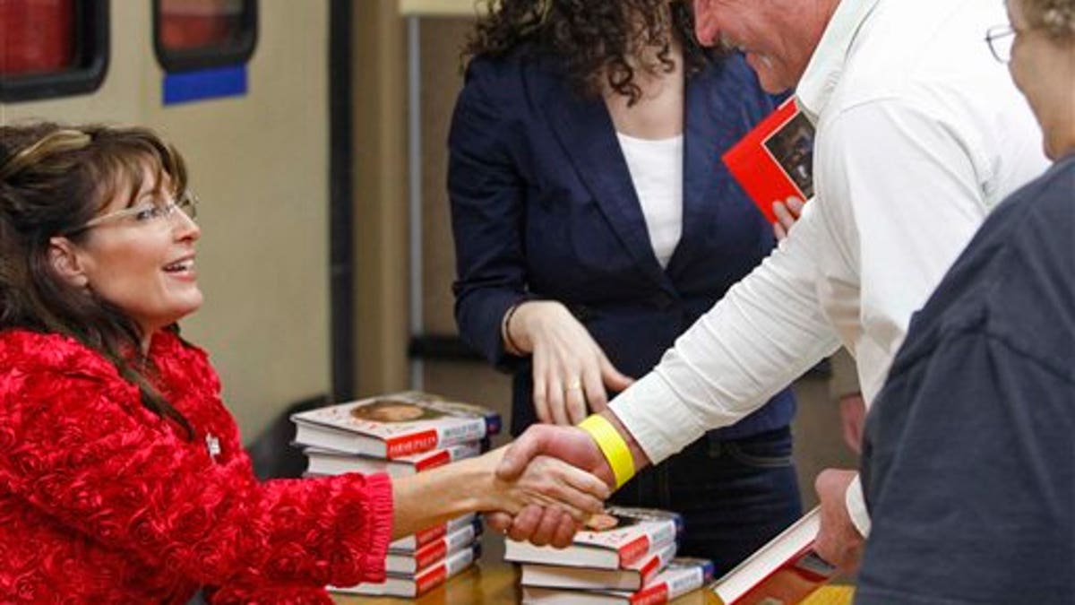 Palin Book Signing