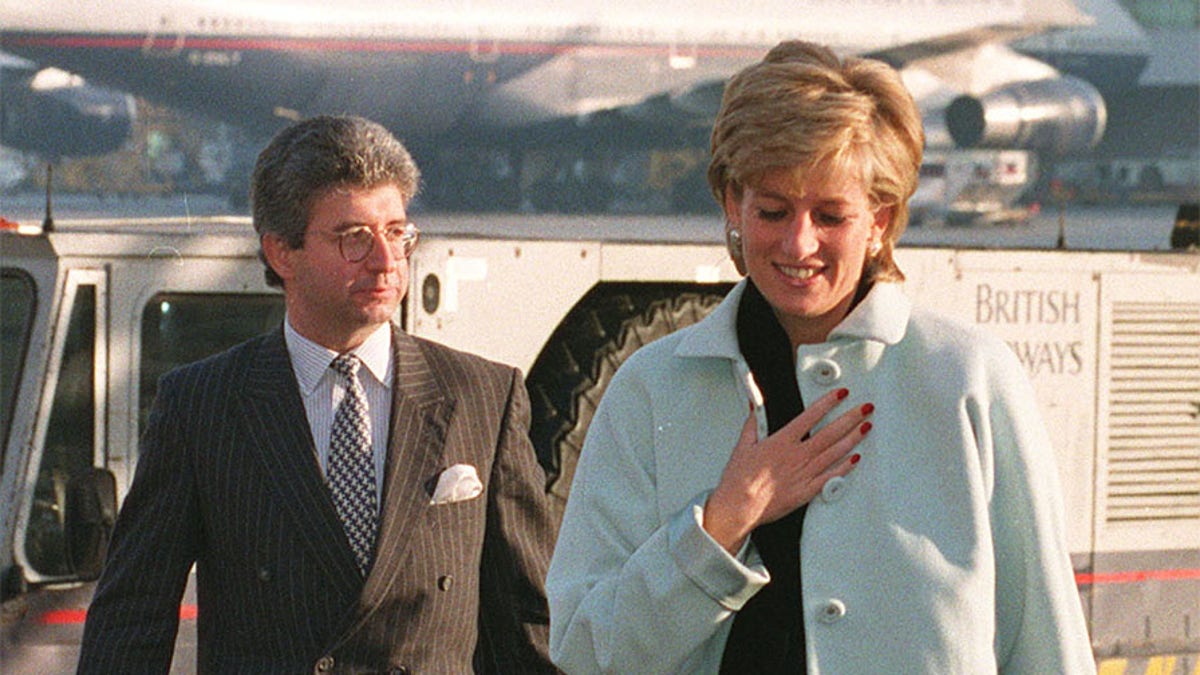 The Princess of Wales and her Private Secretary, Patrick Jephson, at Heathrow Airport.  Mr Jephson, who was Princess Diana's private secretary for six years until he resigned in 1996 has reportedly written a book about his time in her service.   *  Prince William hit out at a new book which brands his mother a scheming liar.  The Prince said 'Of course, Harry and I are both quite upset about it - that our mother's trust has been betrayed and even now she is still being exploited.  William was referring to a book by Jephson in which he criticises the princess.